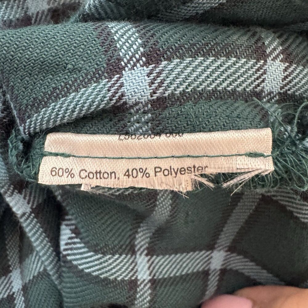 Outdoor Research Feedback Flannel Button Up‎ Men's M Blue Green Plaid Outdoor - Picture 8 of 8